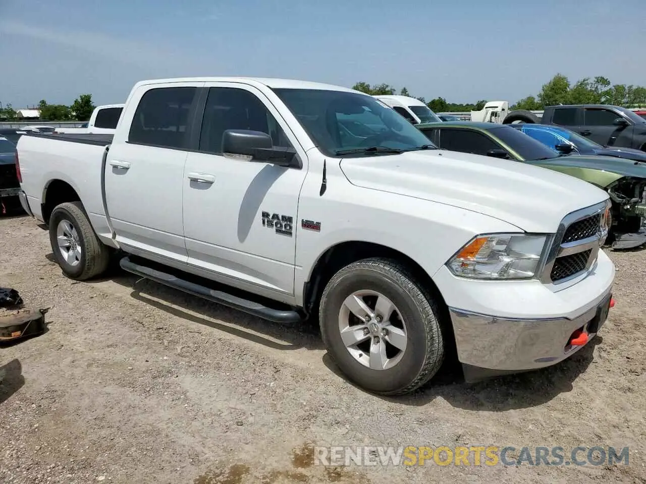 4 Photograph of a damaged car 1C6RR7LT5KS634186 RAM 1500 2019