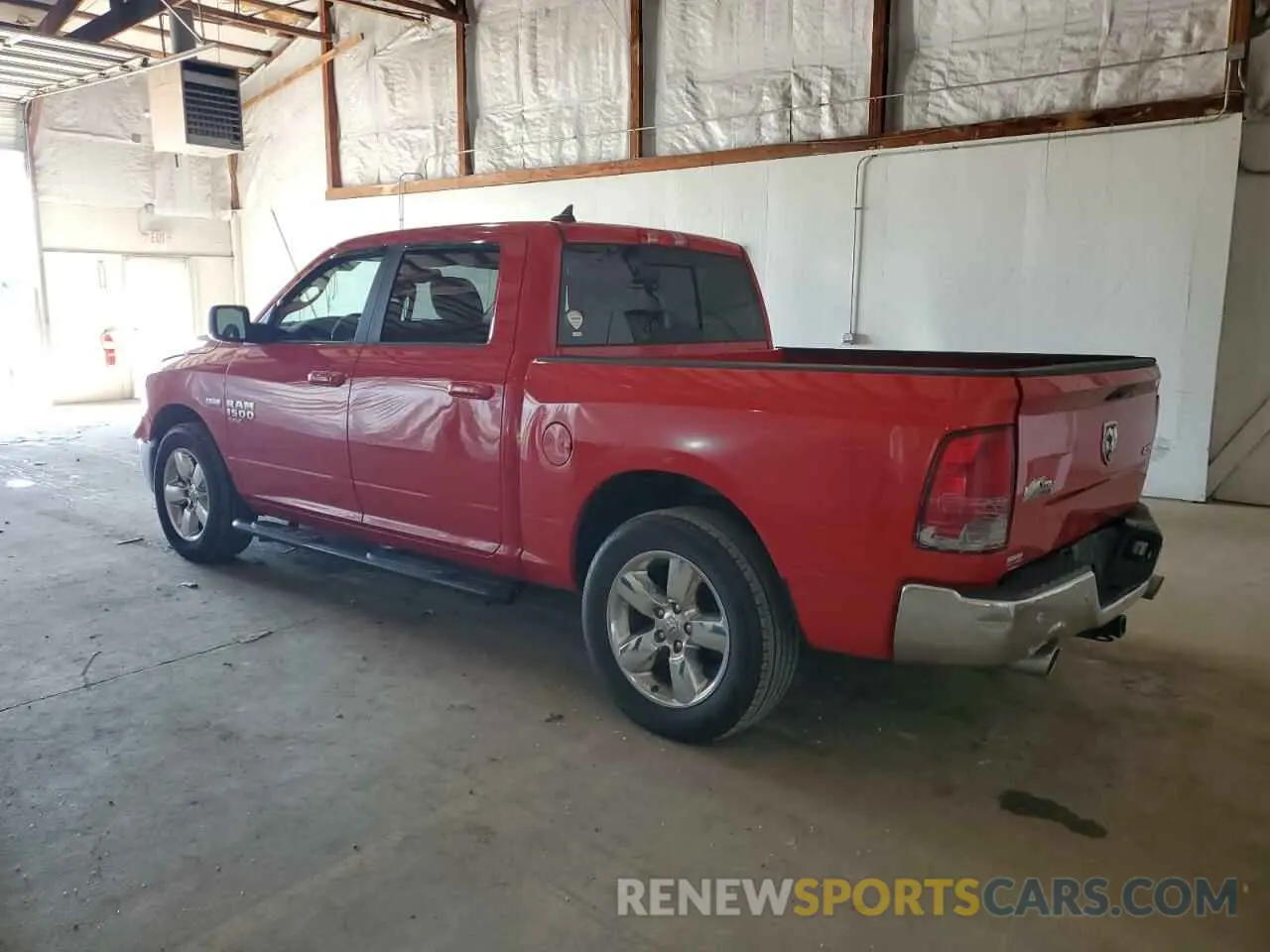 2 Photograph of a damaged car 1C6RR7LT5KS689818 RAM 1500 2019