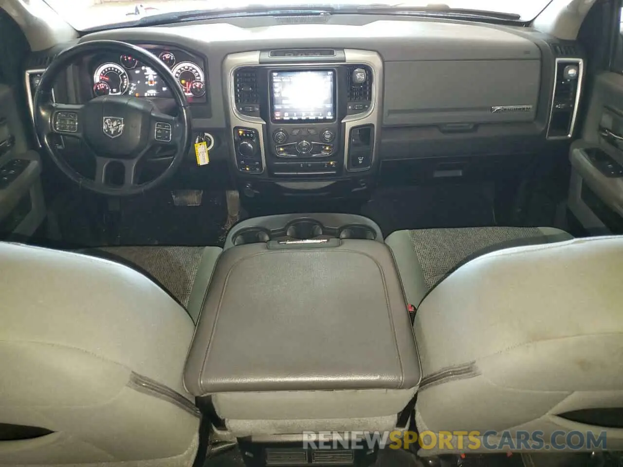 8 Photograph of a damaged car 1C6RR7LT5KS689818 RAM 1500 2019