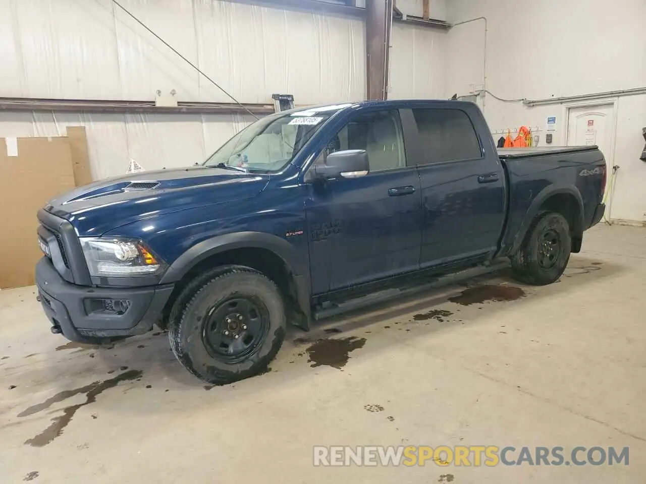 1 Photograph of a damaged car 1C6RR7LT6KS685373 RAM 1500 2019