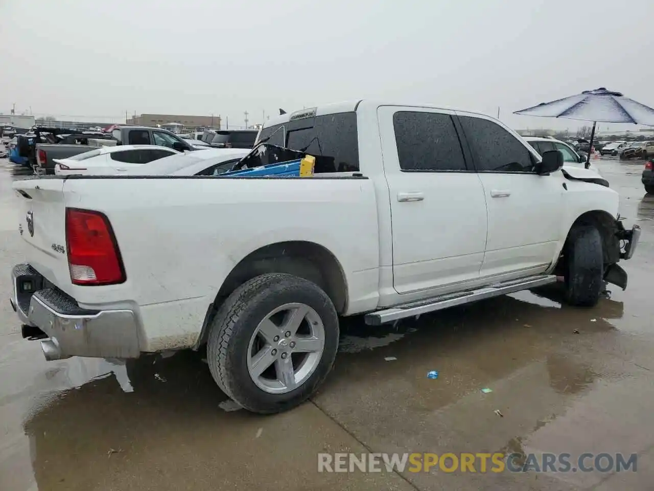 3 Photograph of a damaged car 1C6RR7LT7KS534641 RAM 1500 2019