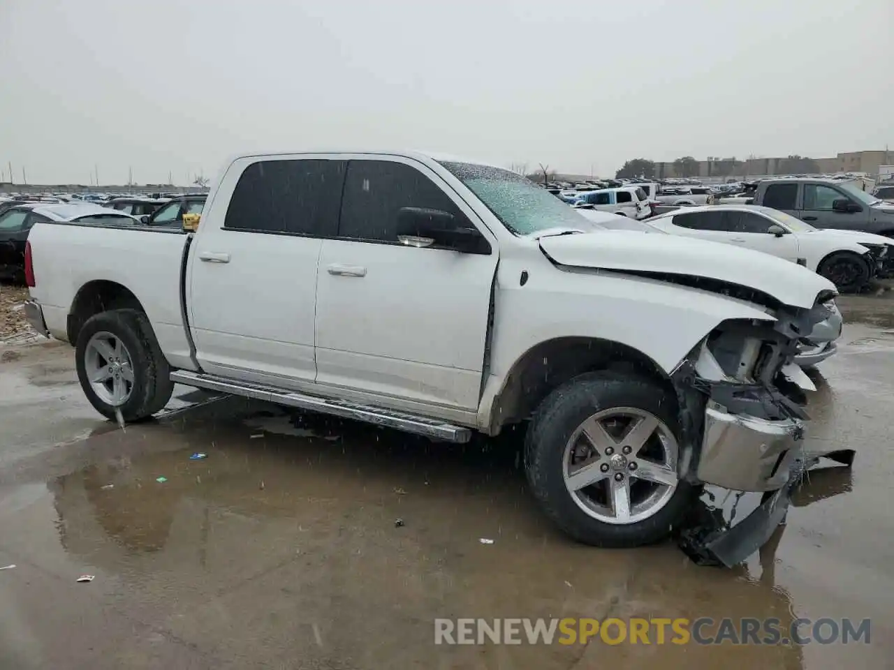 4 Photograph of a damaged car 1C6RR7LT7KS534641 RAM 1500 2019