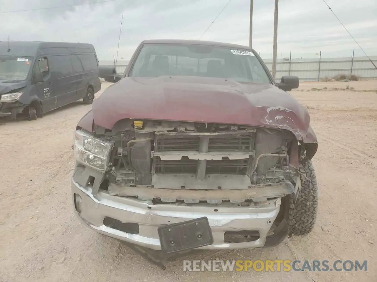 5 Photograph of a damaged car 1C6RR7LT7KS636229 RAM 1500 2019