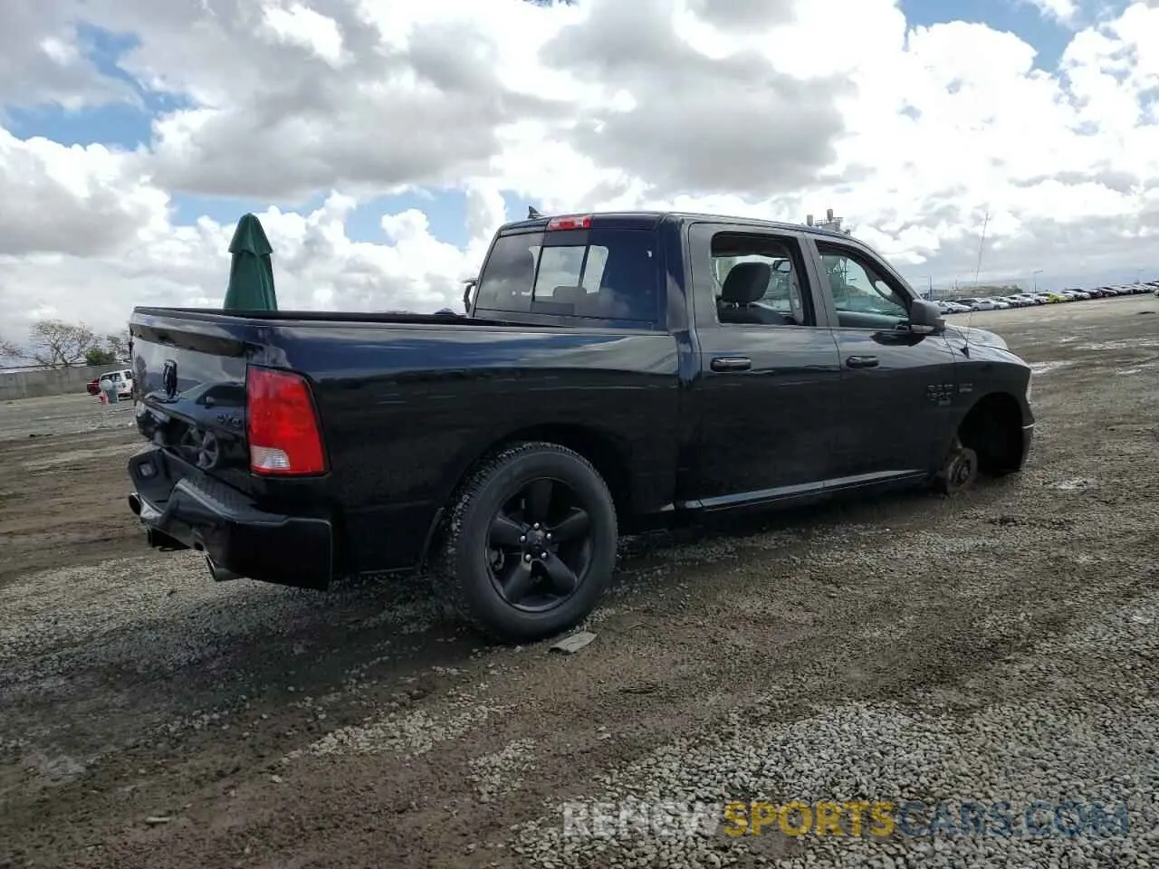 3 Photograph of a damaged car 1C6RR7LT7KS637008 RAM 1500 2019