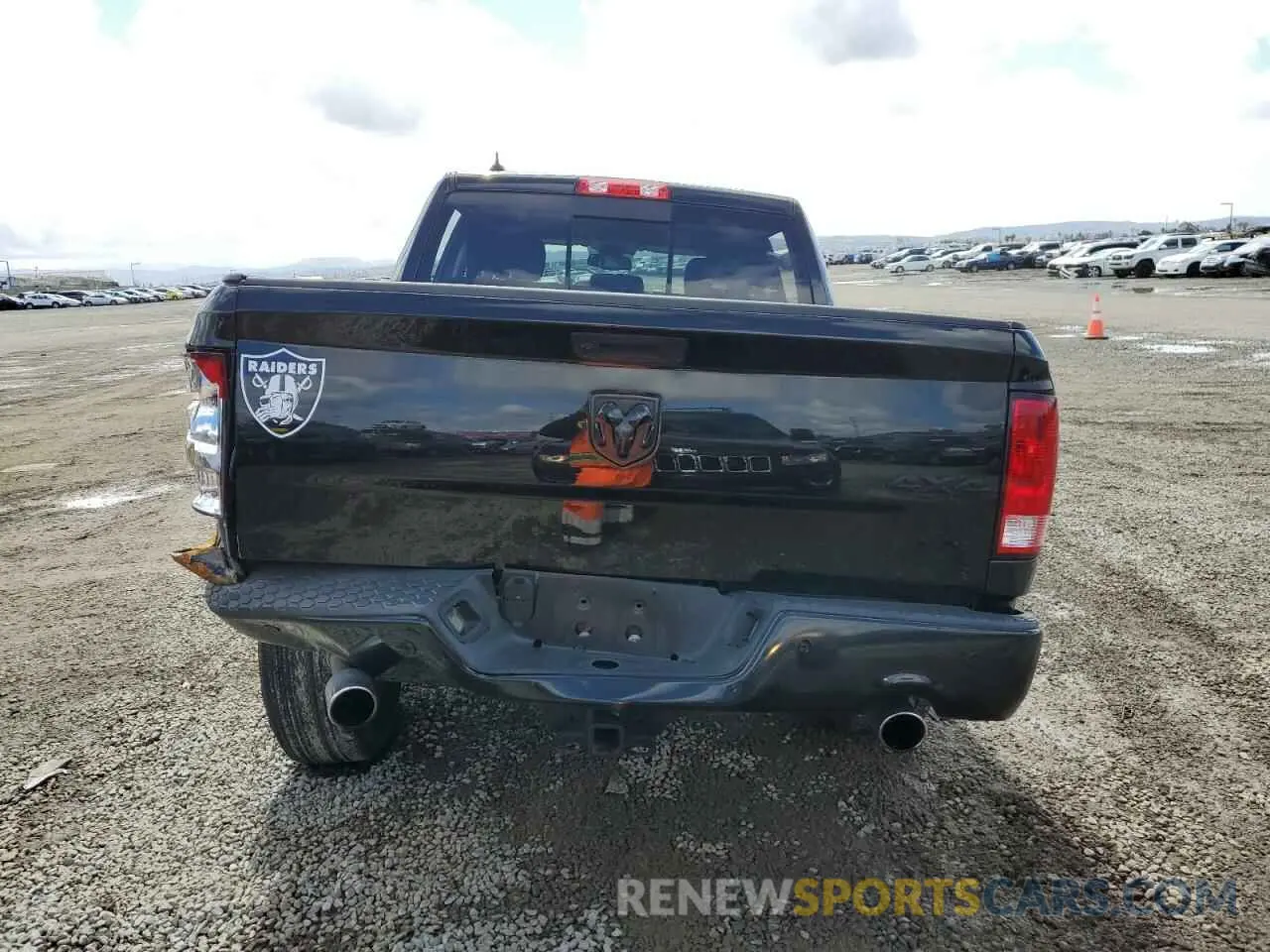 6 Photograph of a damaged car 1C6RR7LT7KS637008 RAM 1500 2019