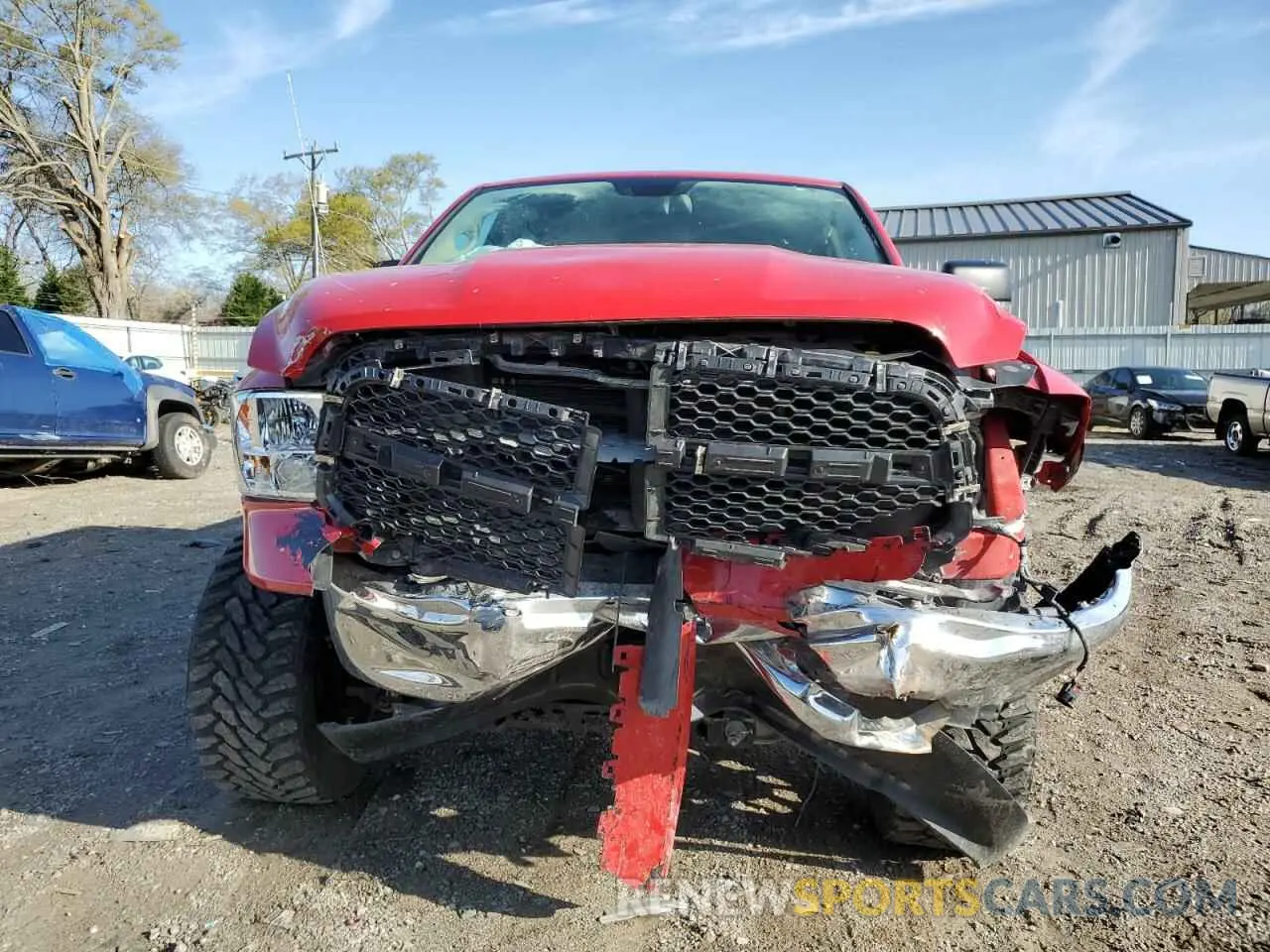 5 Photograph of a damaged car 1C6RR7LT7KS651362 RAM 1500 2019