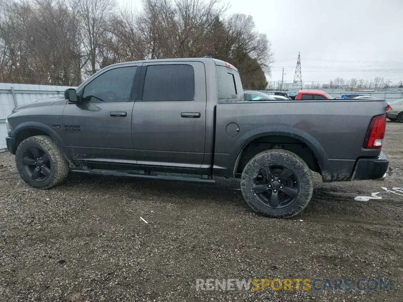2 Photograph of a damaged car 1C6RR7LT7KS739991 RAM 1500 2019