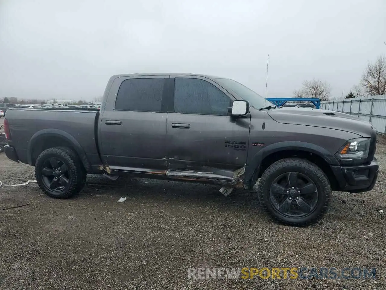 4 Photograph of a damaged car 1C6RR7LT7KS739991 RAM 1500 2019
