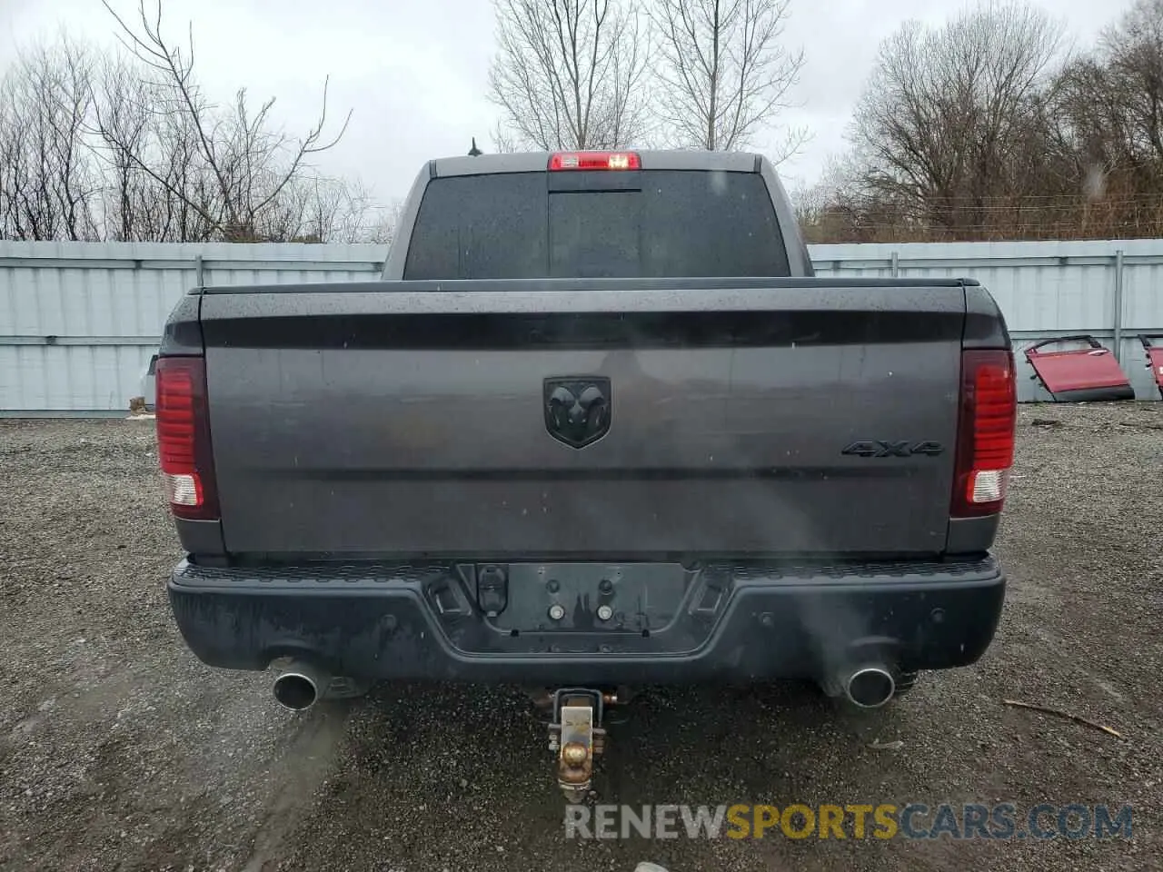 6 Photograph of a damaged car 1C6RR7LT7KS739991 RAM 1500 2019