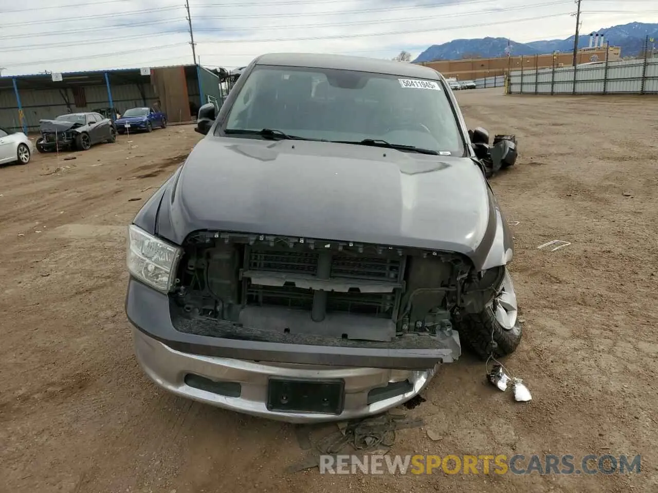 5 Photograph of a damaged car 1C6RR7LT8KS613896 RAM 1500 2019