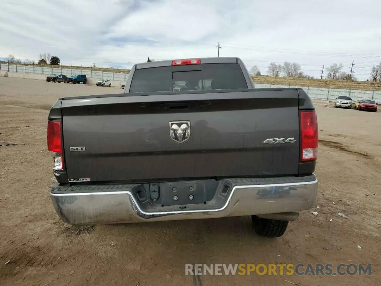 6 Photograph of a damaged car 1C6RR7LT8KS613896 RAM 1500 2019