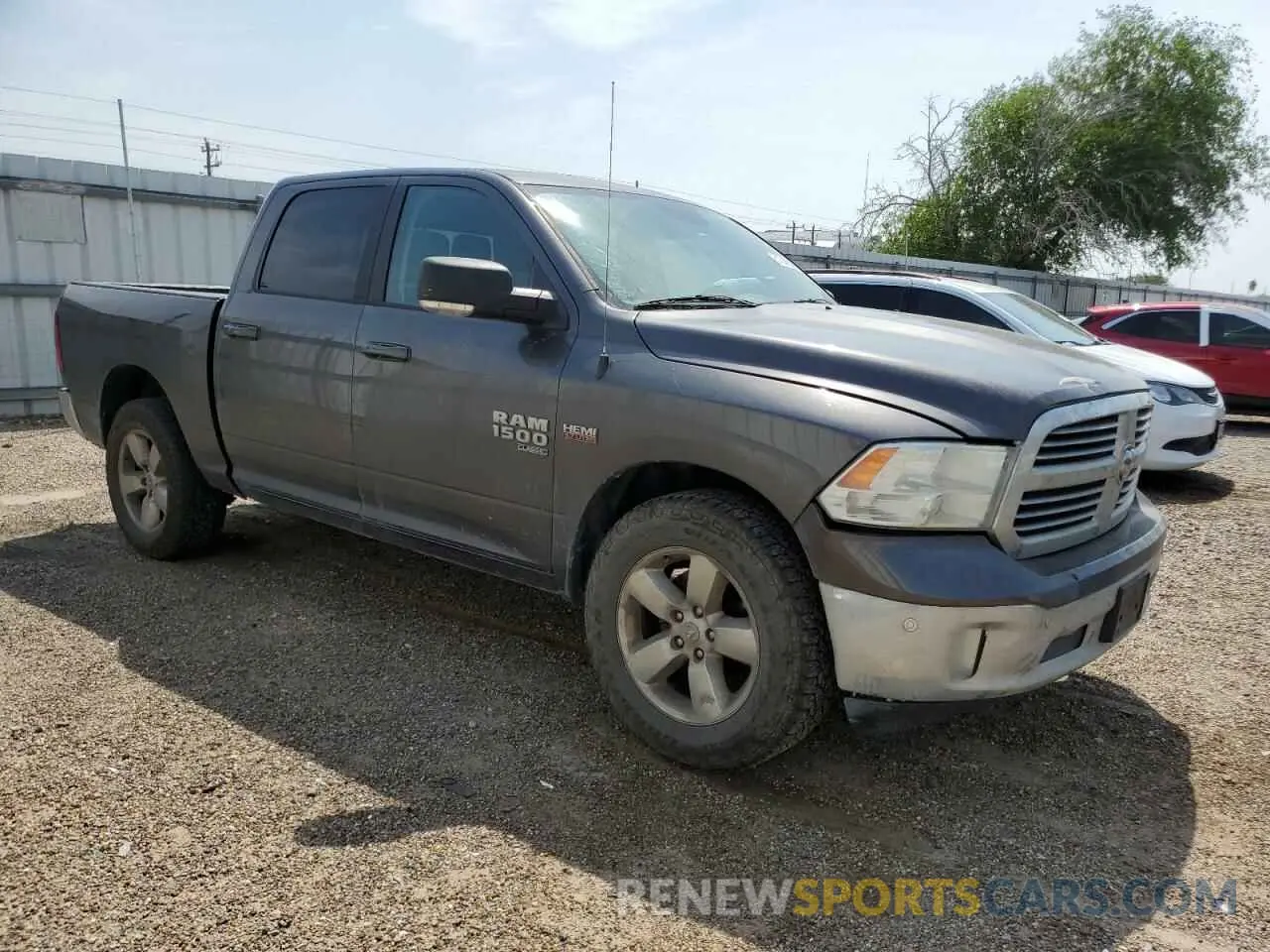 4 Photograph of a damaged car 1C6RR7LT8KS624378 RAM 1500 2019