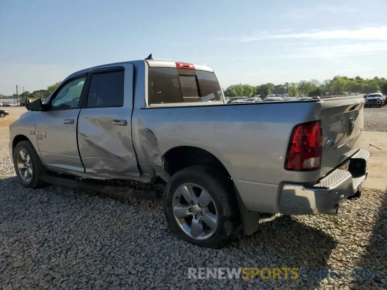 2 Photograph of a damaged car 1C6RR7LT9KS559878 RAM 1500 2019