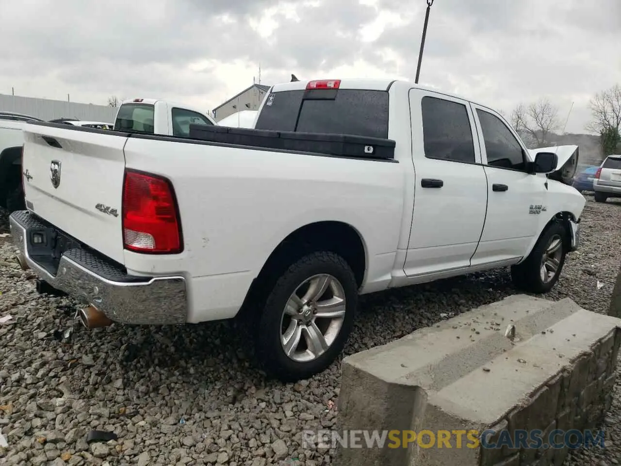 3 Photograph of a damaged car 1C6RR7LT9KS583016 RAM 1500 2019