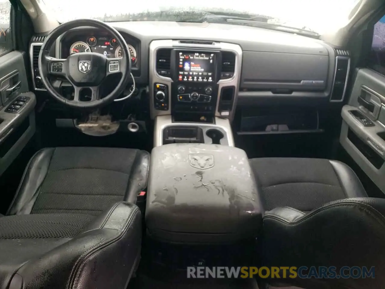 8 Photograph of a damaged car 1C6RR7LT9KS583016 RAM 1500 2019