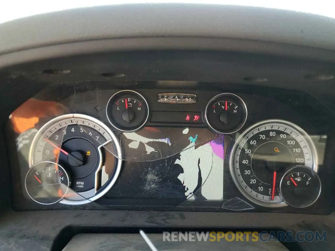 9 Photograph of a damaged car 1C6RR7LT9KS605807 RAM 1500 2019