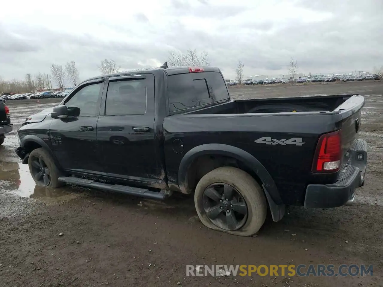 2 Photograph of a damaged car 1C6RR7LT9KS669524 RAM 1500 2019