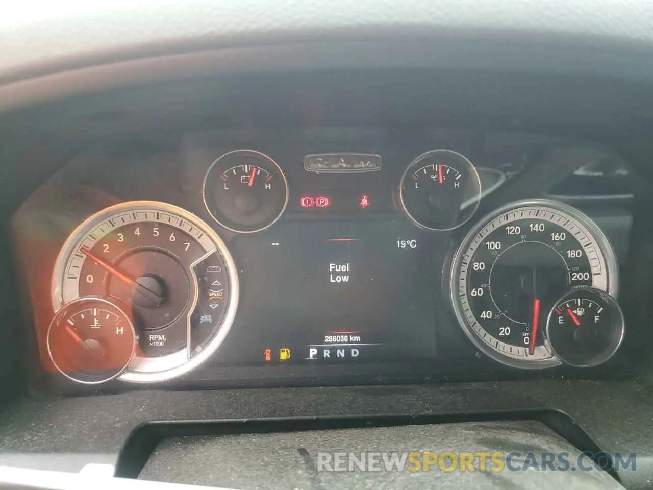 9 Photograph of a damaged car 1C6RR7LT9KS669524 RAM 1500 2019