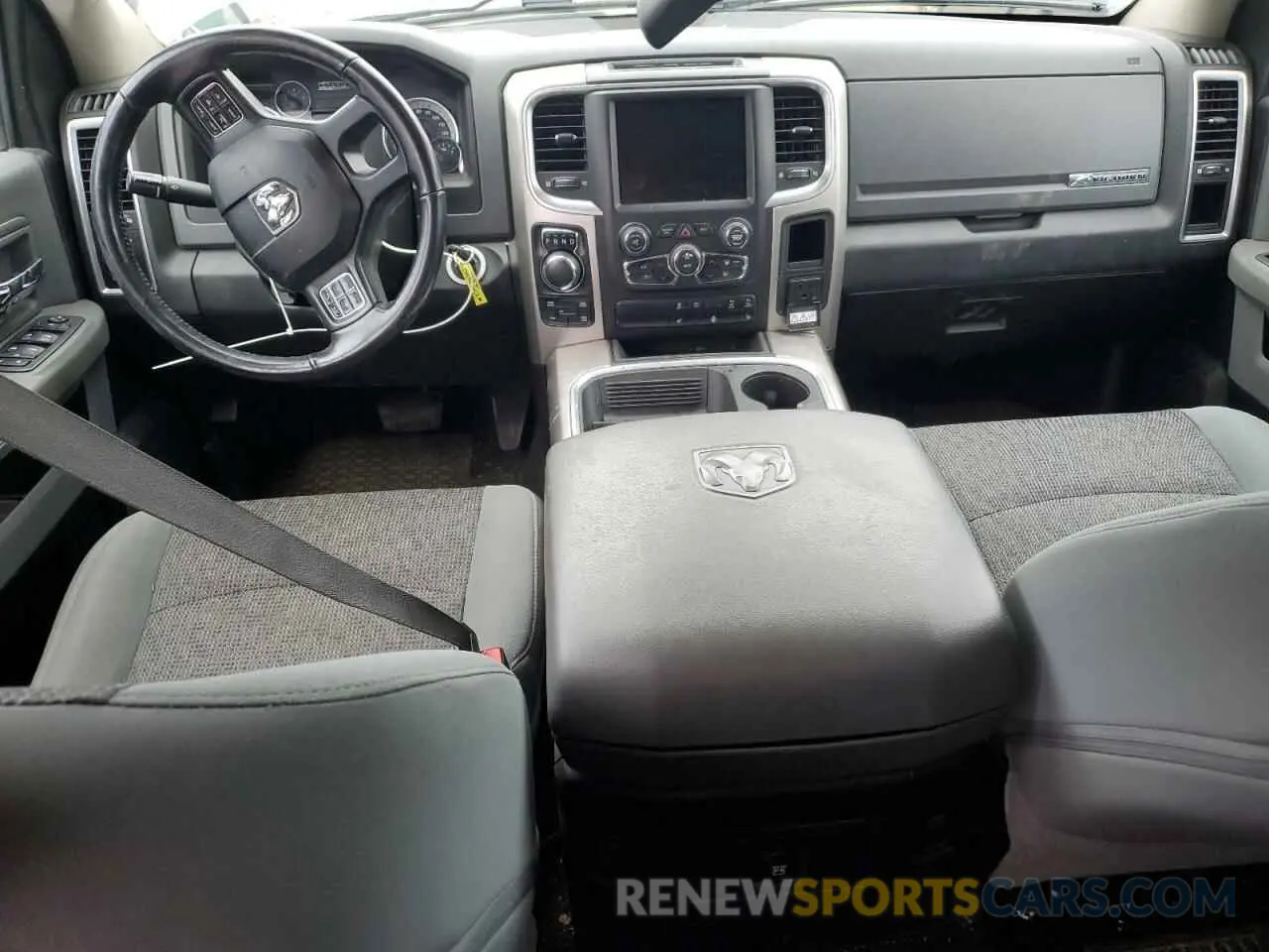8 Photograph of a damaged car 1C6RR7LTXKS557184 RAM 1500 2019