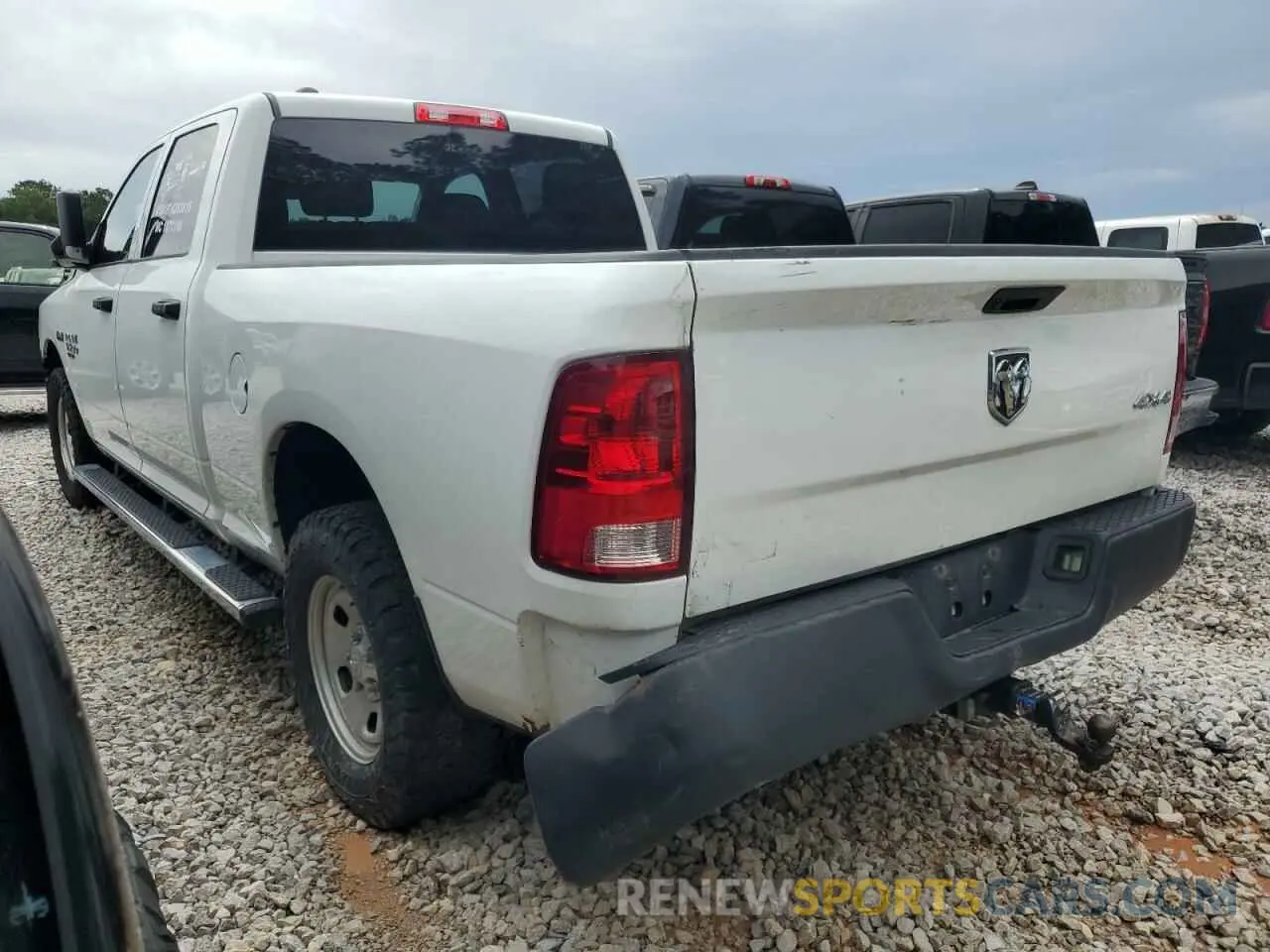 2 Photograph of a damaged car 1C6RR7ST0KS710902 RAM 1500 2019