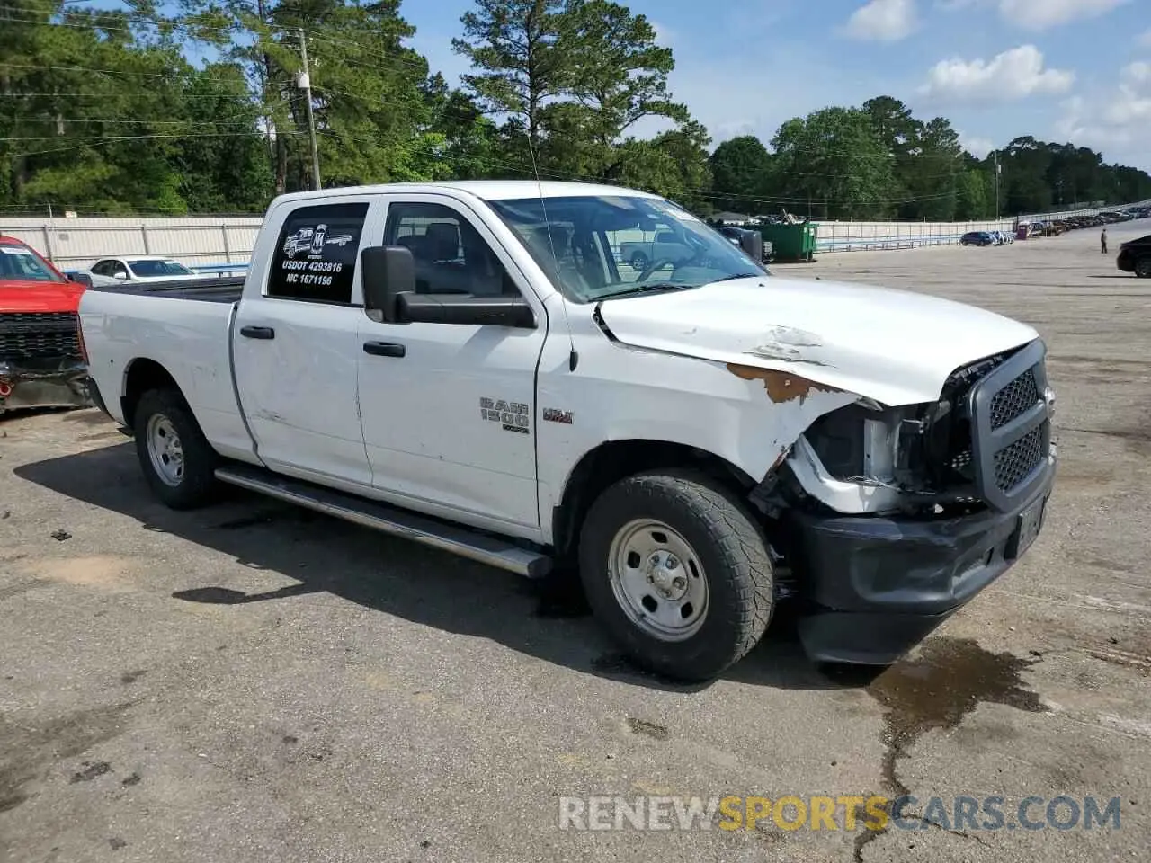 4 Photograph of a damaged car 1C6RR7ST0KS710902 RAM 1500 2019