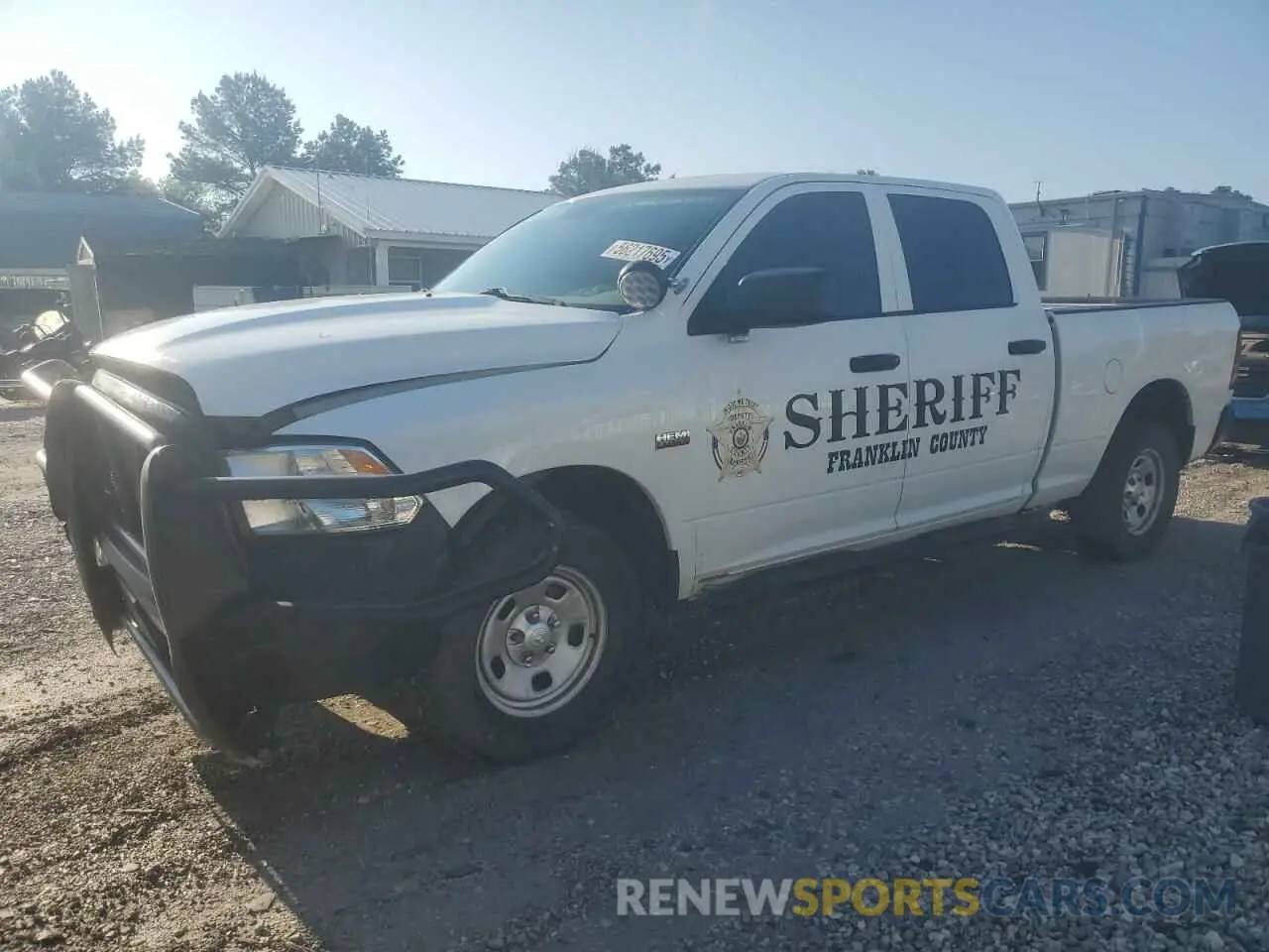 1 Photograph of a damaged car 1C6RR7STXKS717064 RAM 1500 2019