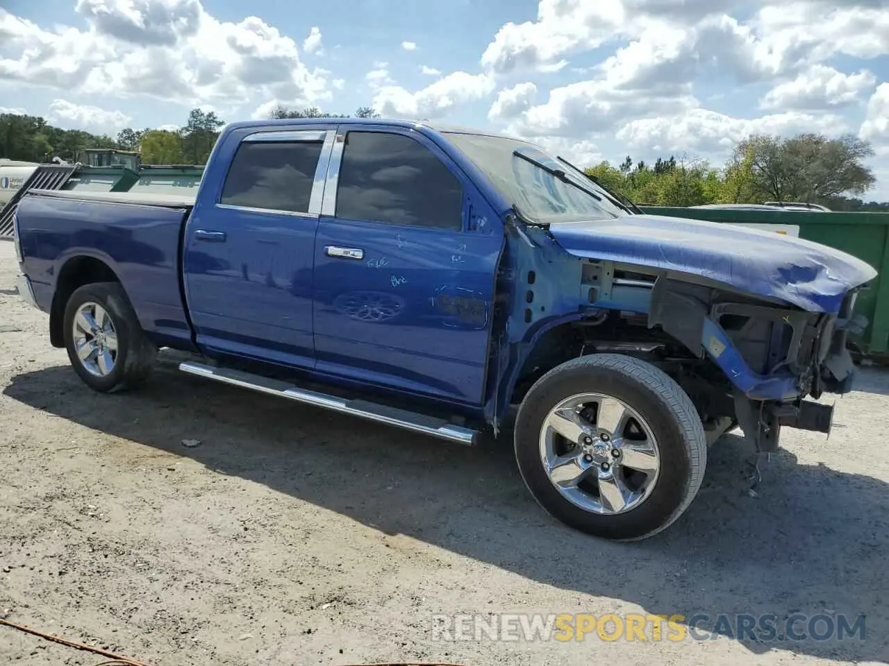 4 Photograph of a damaged car 1C6RR7TT0KS521875 RAM 1500 2019