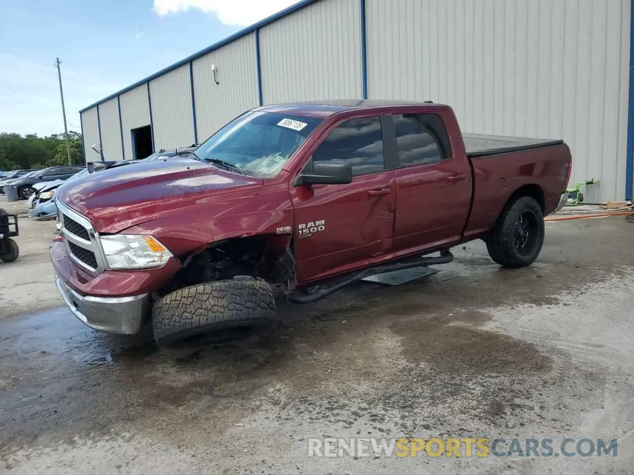 1 Photograph of a damaged car 1C6RR7TT0KS614461 RAM 1500 2019