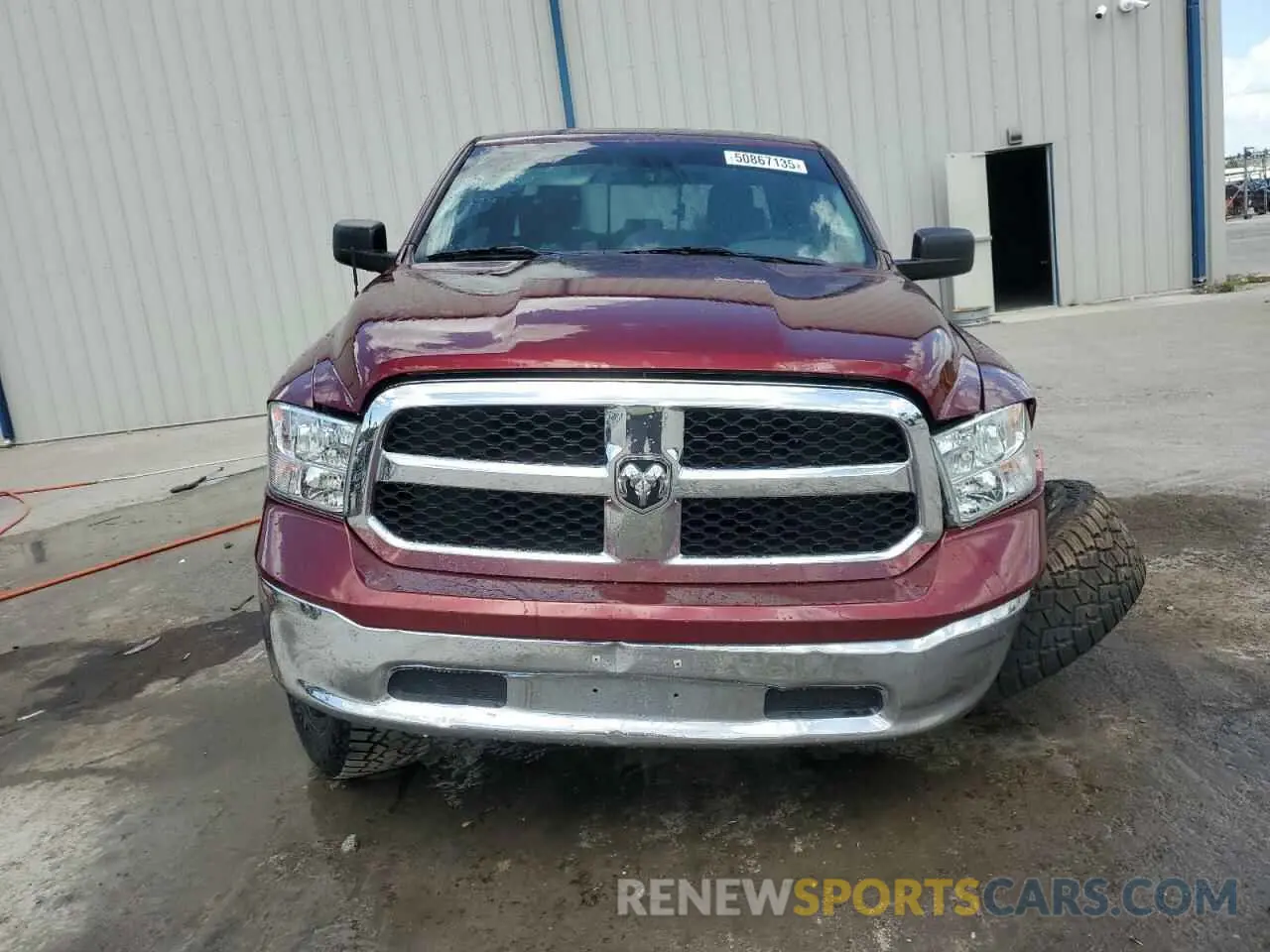 5 Photograph of a damaged car 1C6RR7TT0KS614461 RAM 1500 2019