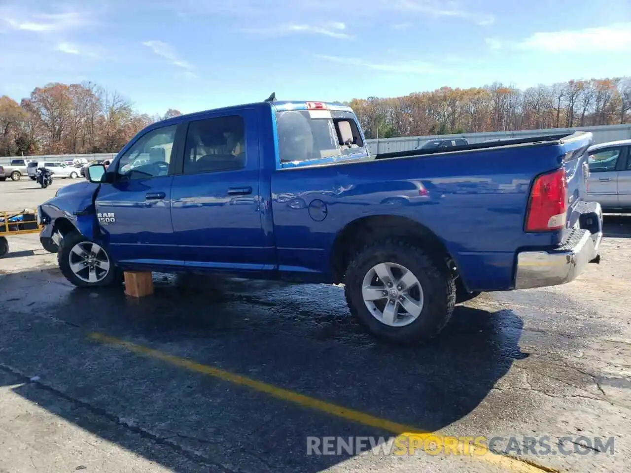 2 Photograph of a damaged car 1C6RR7TT1KS551225 RAM 1500 2019