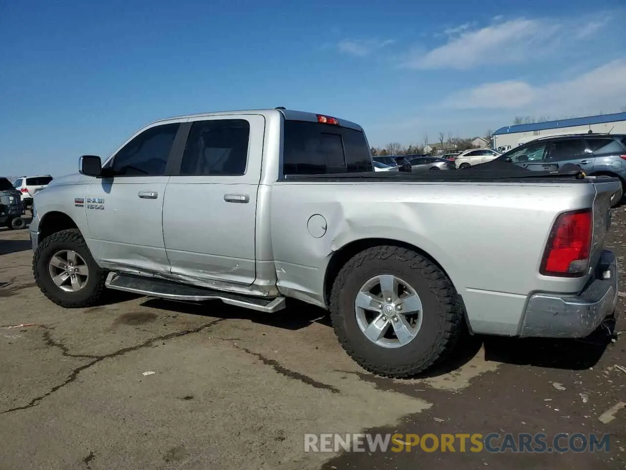 2 Photograph of a damaged car 1C6RR7TT1KS587769 RAM 1500 2019