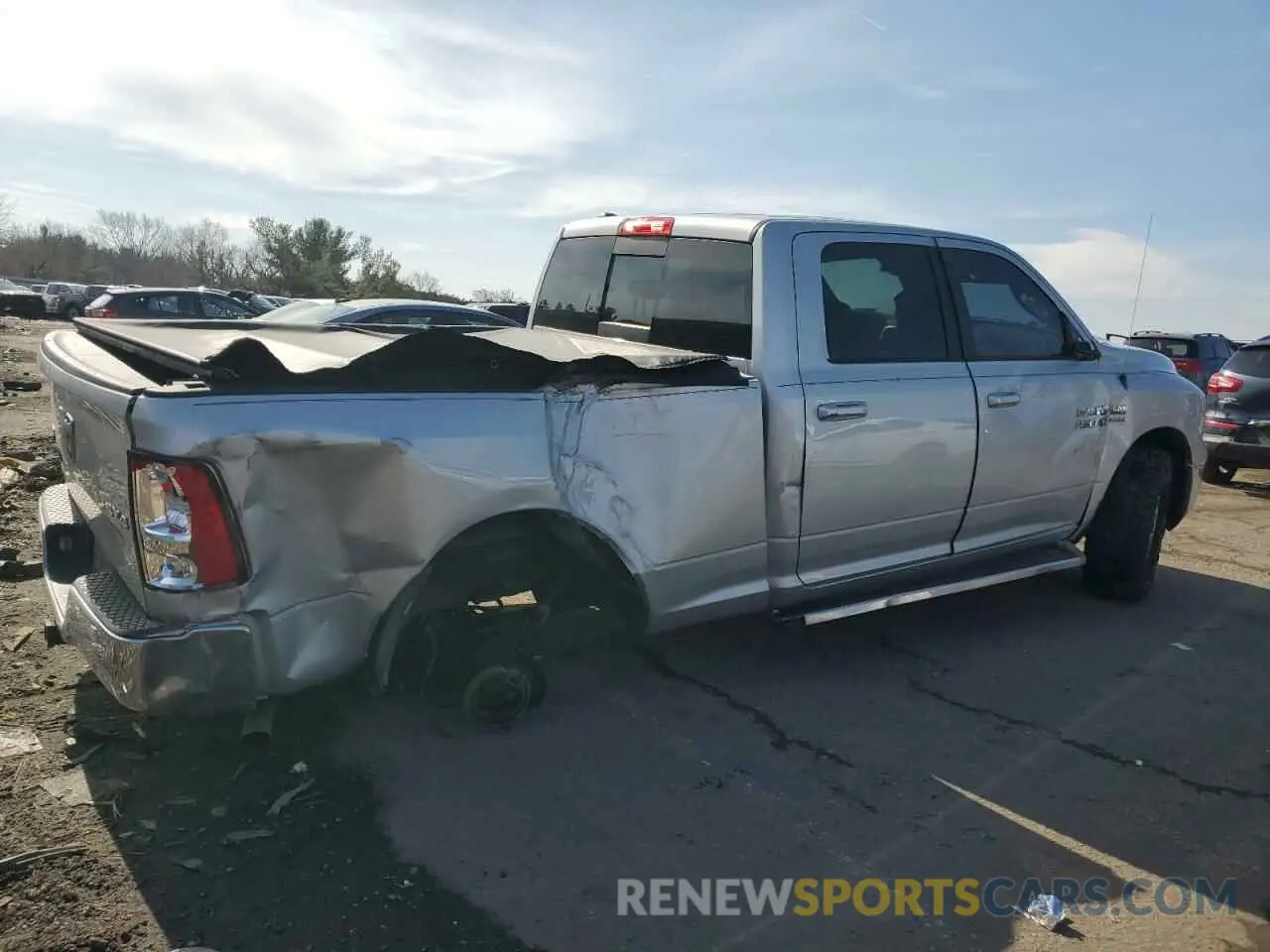 3 Photograph of a damaged car 1C6RR7TT1KS587769 RAM 1500 2019