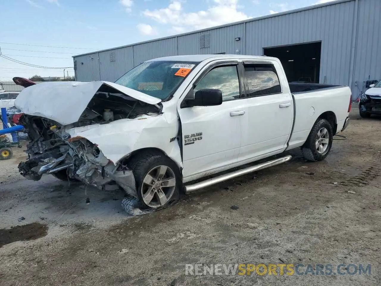 1 Photograph of a damaged car 1C6RR7TT1KS659067 RAM 1500 2019