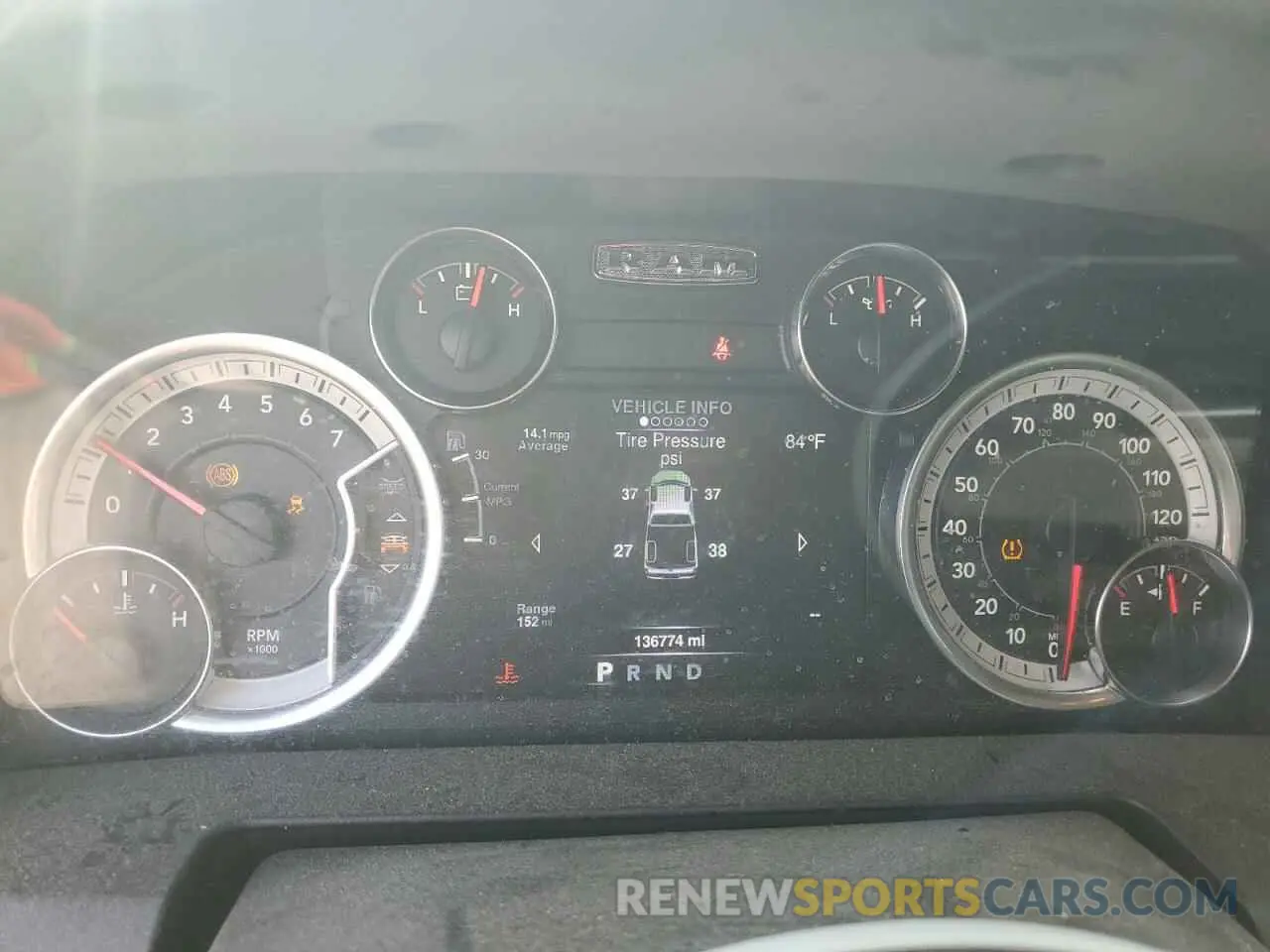 9 Photograph of a damaged car 1C6RR7TT2KS658669 RAM 1500 2019