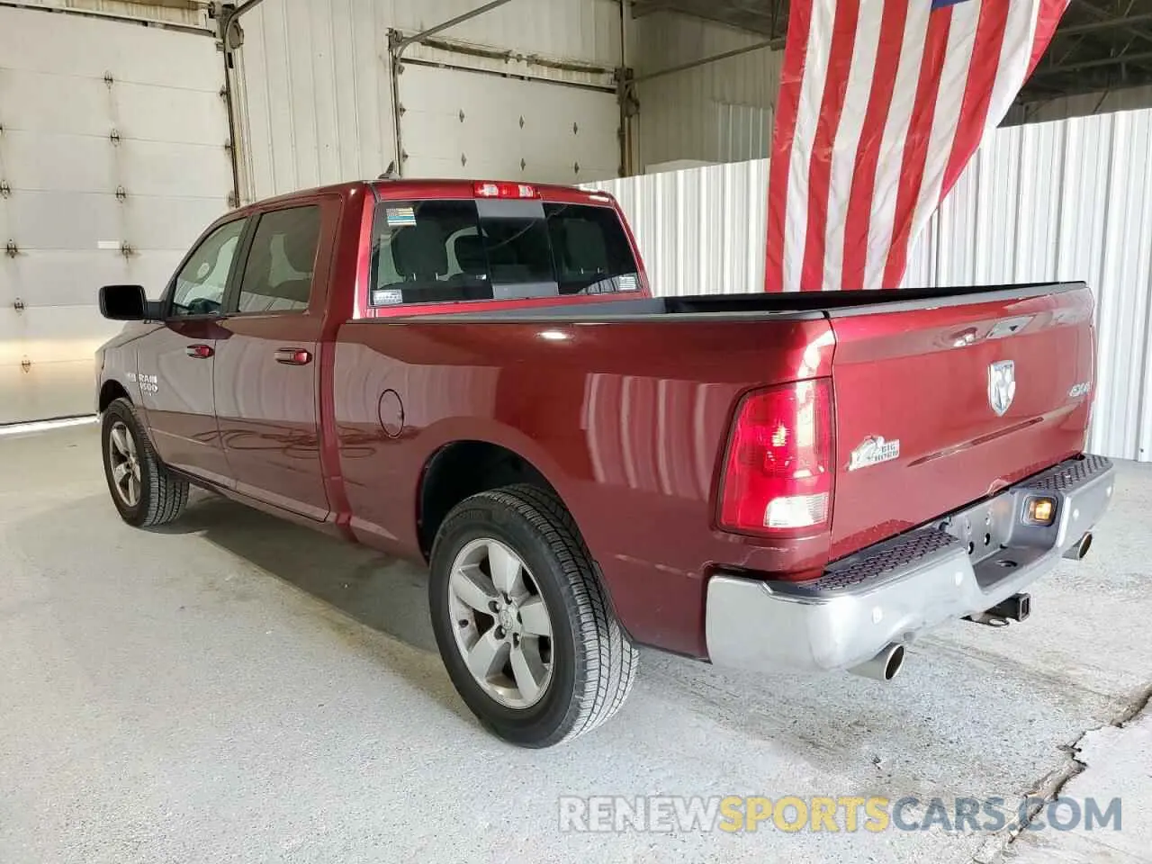 2 Photograph of a damaged car 1C6RR7TT2KS714206 RAM 1500 2019