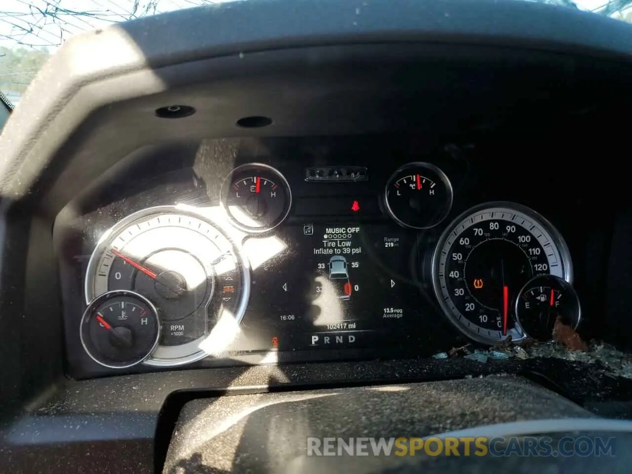 9 Photograph of a damaged car 1C6RR7TT3KS645722 RAM 1500 2019