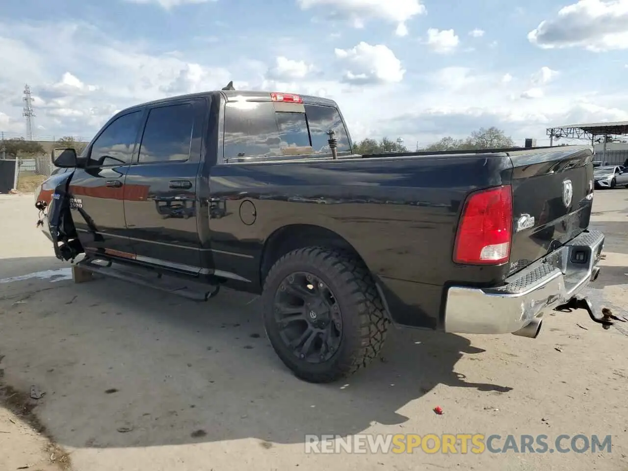2 Photograph of a damaged car 1C6RR7TT4KS695769 RAM 1500 2019
