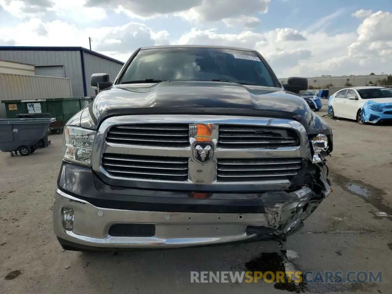 5 Photograph of a damaged car 1C6RR7TT4KS695769 RAM 1500 2019