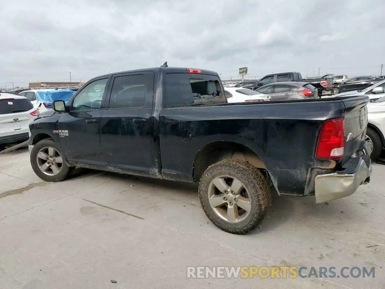 2 Photograph of a damaged car 1C6RR7TT4KS712943 RAM 1500 2019