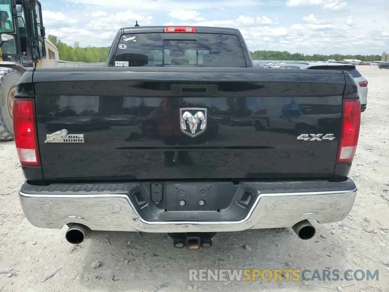 6 Photograph of a damaged car 1C6RR7TT5KS566388 RAM 1500 2019
