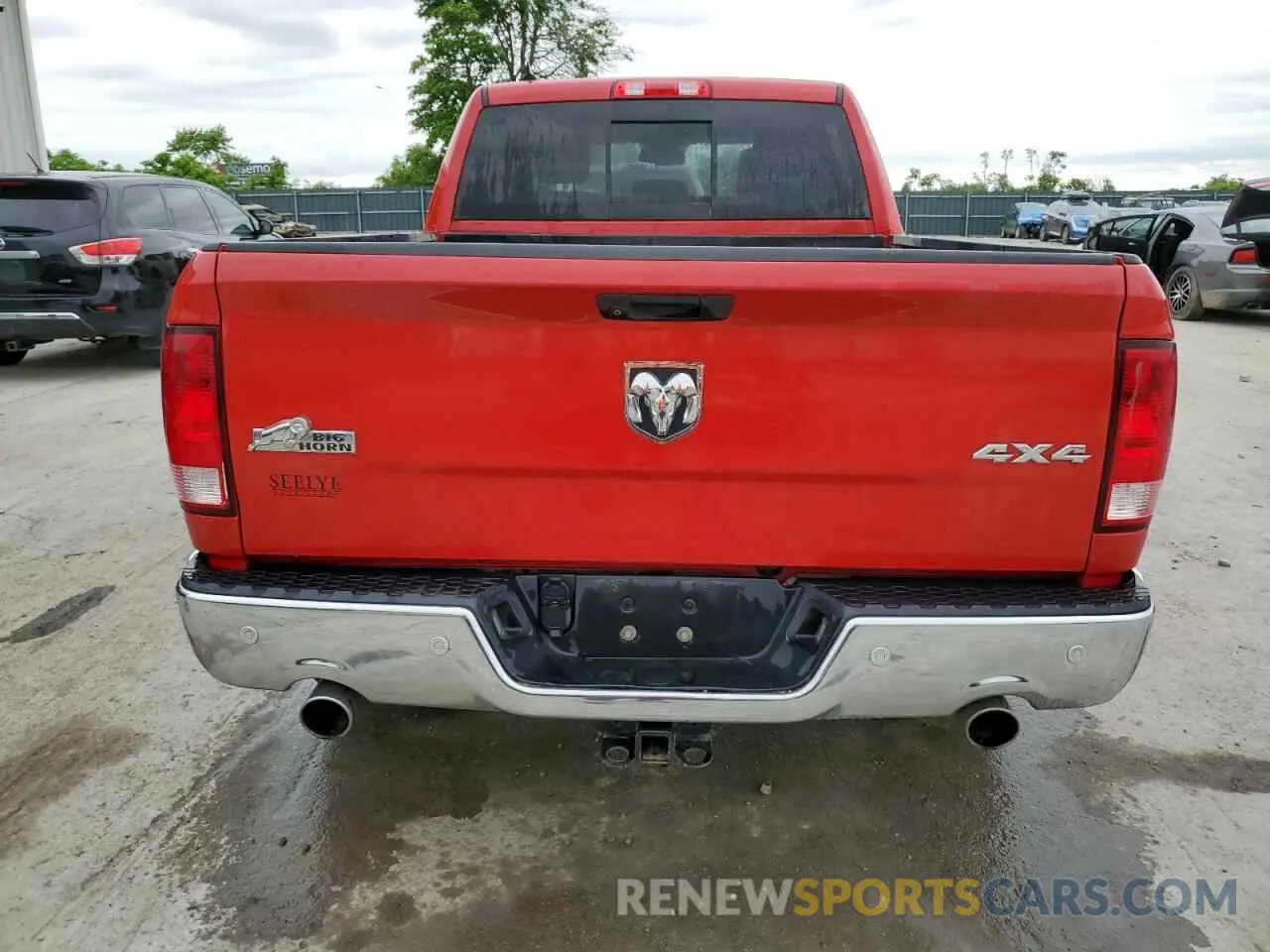 6 Photograph of a damaged car 1C6RR7TT6KS566965 RAM 1500 2019