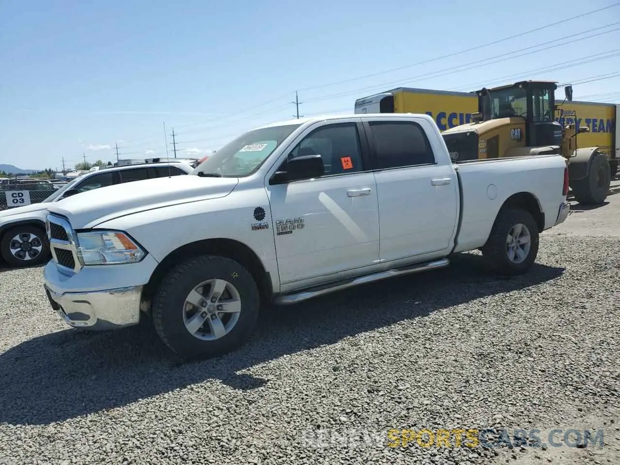 1 Photograph of a damaged car 1C6RR7TT7KS634609 RAM 1500 2019