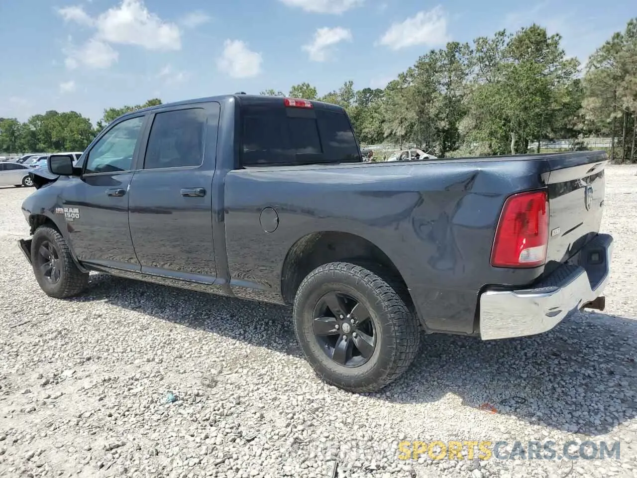 2 Photograph of a damaged car 1C6RR7TT8KS654738 RAM 1500 2019
