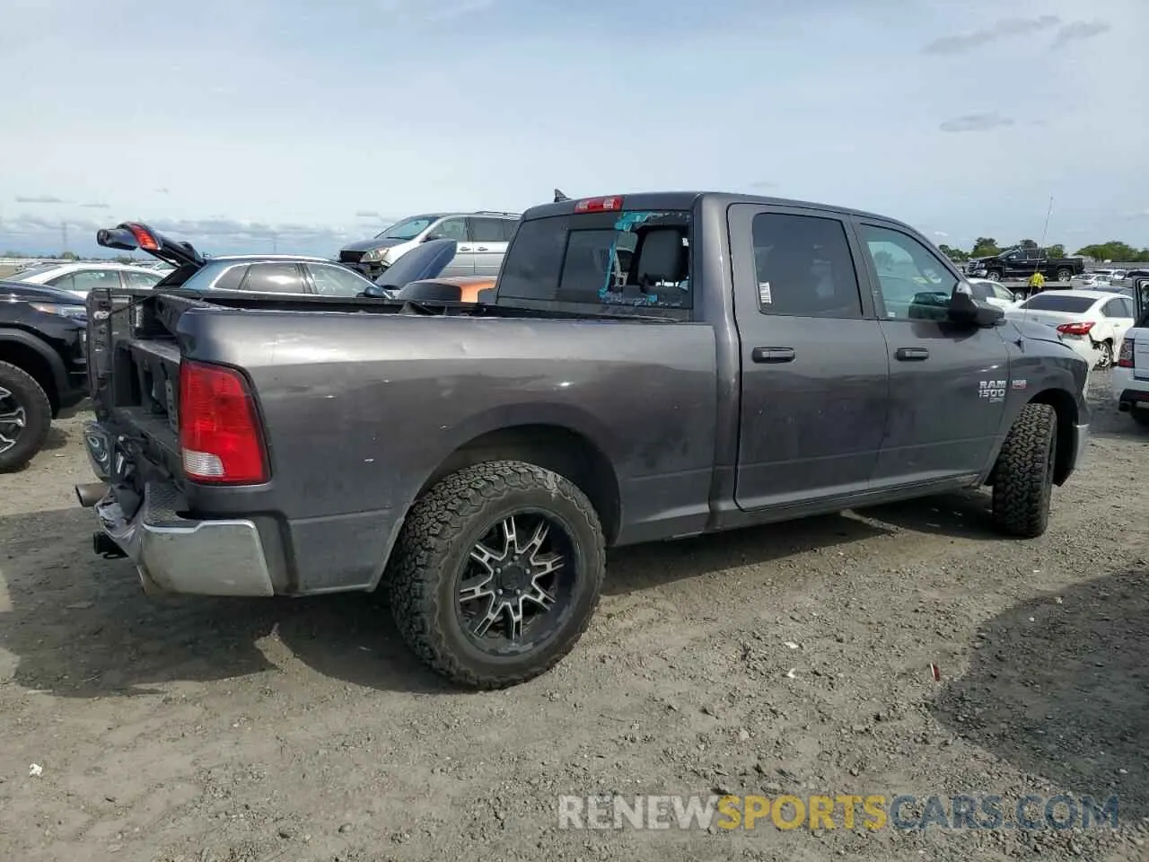 3 Photograph of a damaged car 1C6RR7TT9KS556849 RAM 1500 2019
