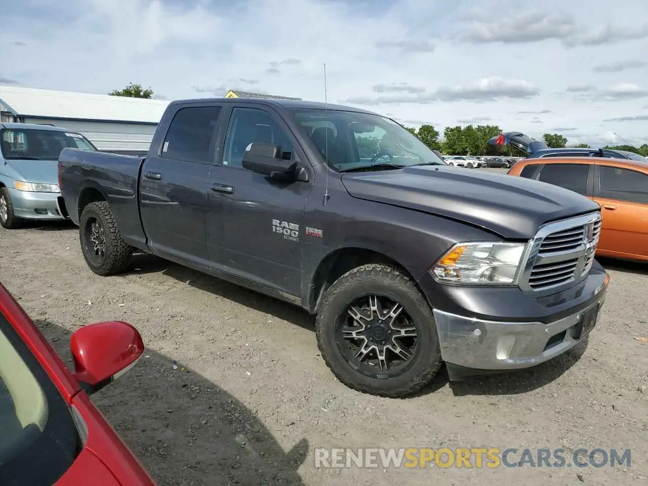 4 Photograph of a damaged car 1C6RR7TT9KS556849 RAM 1500 2019