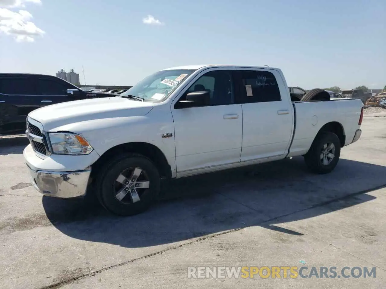 1 Photograph of a damaged car 1C6RR7TT9KS576678 RAM 1500 2019