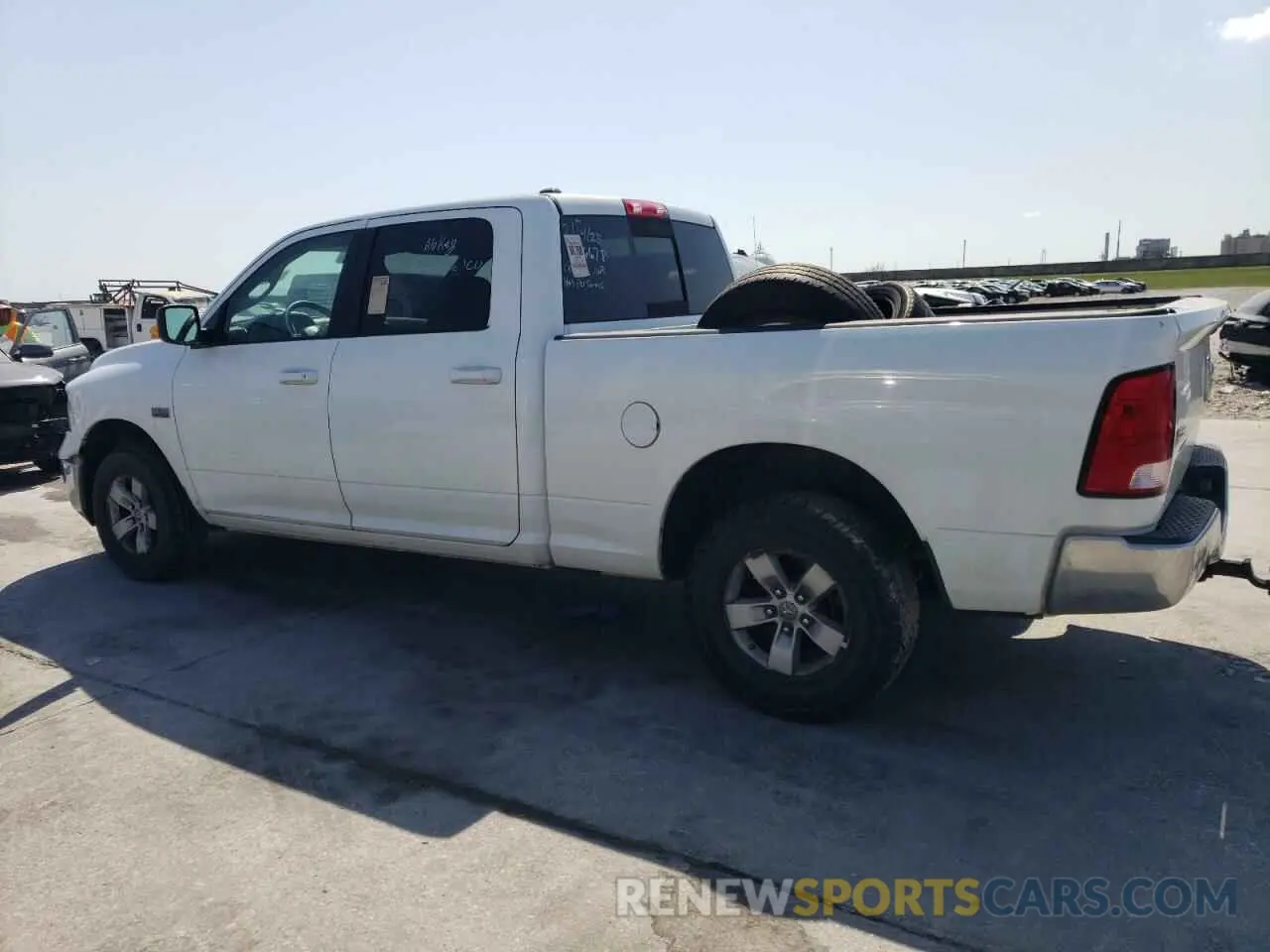2 Photograph of a damaged car 1C6RR7TT9KS576678 RAM 1500 2019
