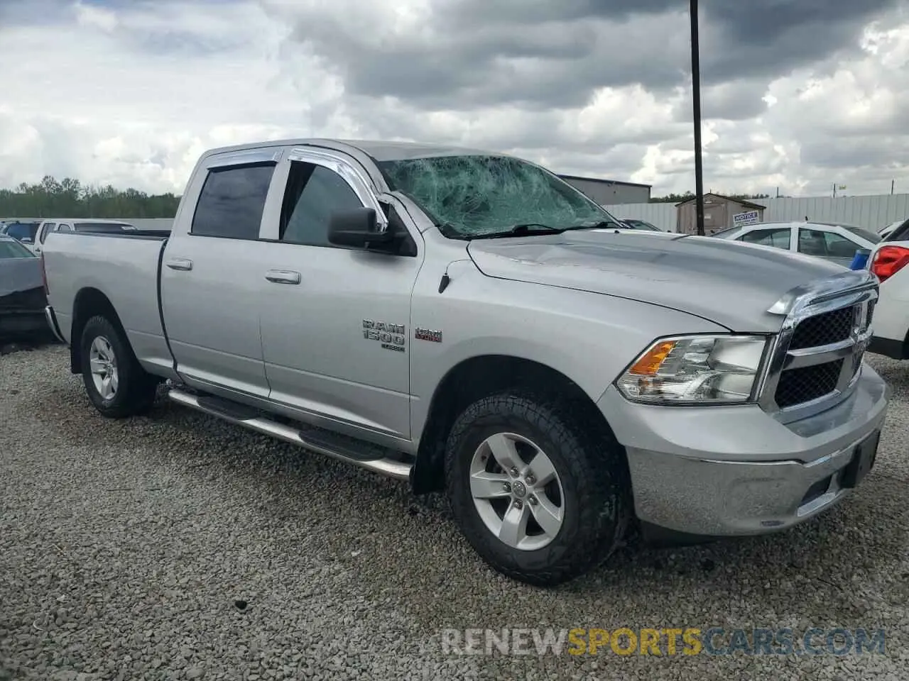 4 Photograph of a damaged car 1C6RR7TT9KS587633 RAM 1500 2019