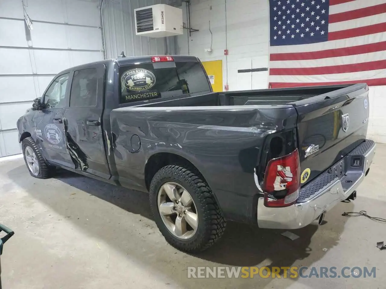 2 Photograph of a damaged car 1C6RR7TT9KS671208 RAM 1500 2019