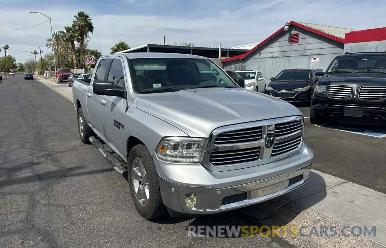 1 Photograph of a damaged car 1C6RR7TTXKS556018 RAM 1500 2019